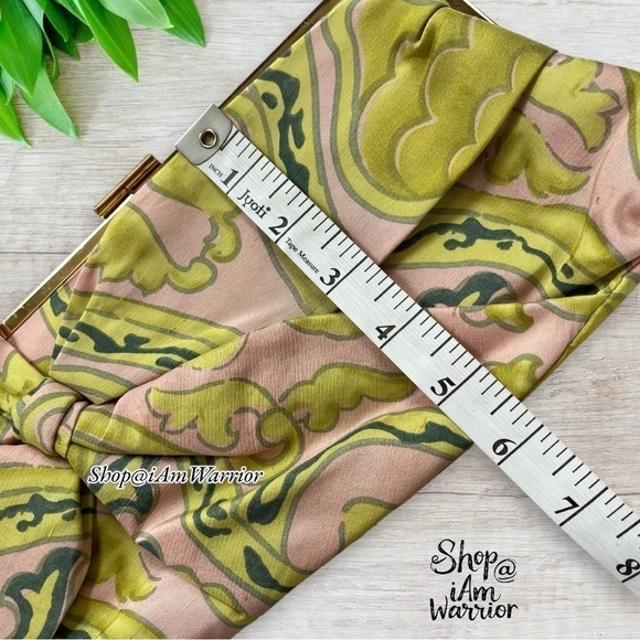 J.Crew vintage embroidered silk dupioni tunic +matching clutch set *iamwarrior - Picture 11 of 16